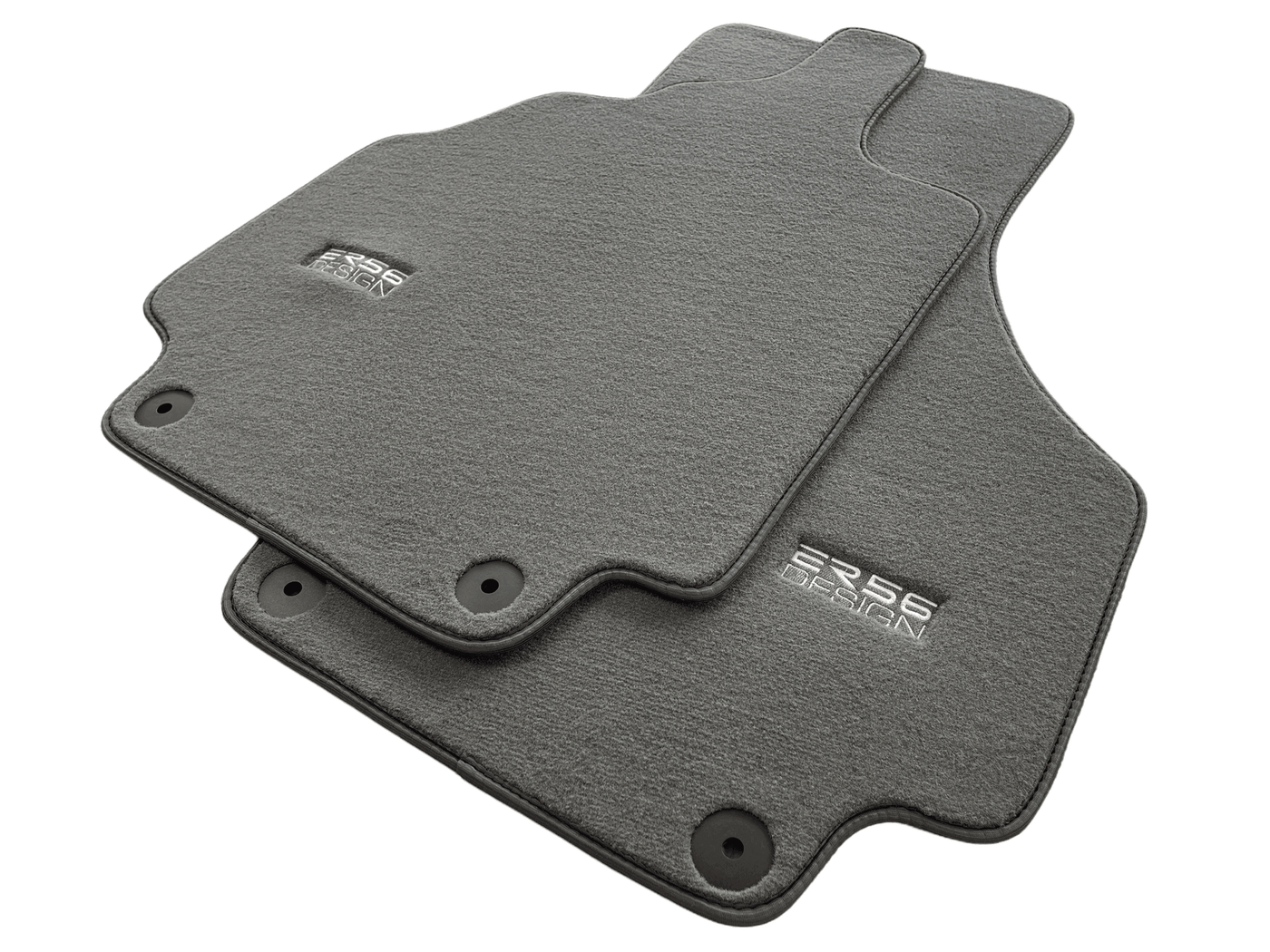 Gray Floor Mats for Audi R8 2007-2015 ER56 Design - AutoWin