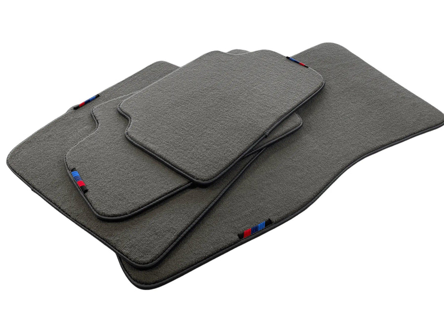 Gray Floor Mats For BMW 5 Series E39 With M Package AutoWin Brand - AutoWin