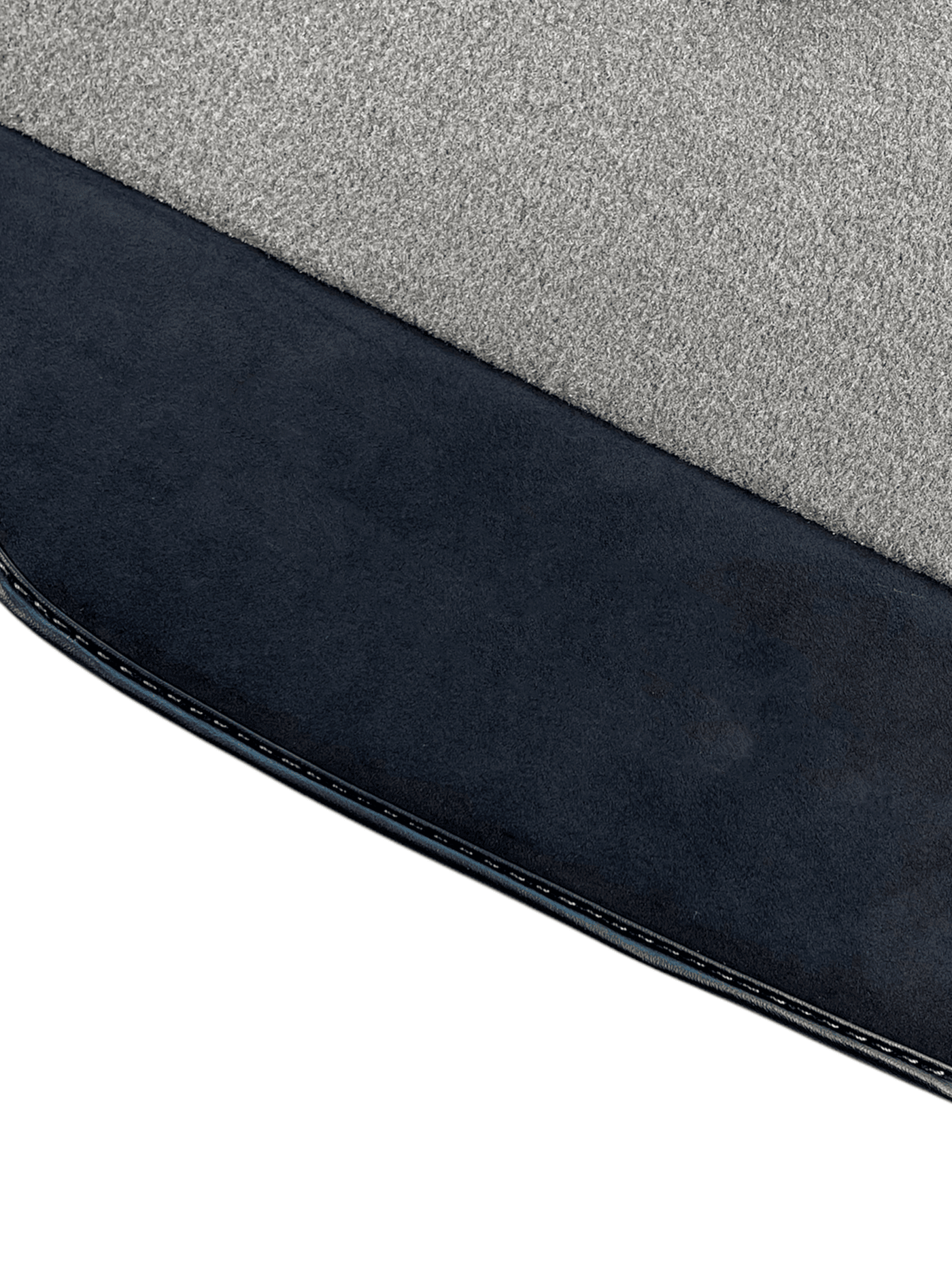 Gray Floor Mats For Ferrari F8 Spider 2019-2022 With Alcantara Leather - AutoWin