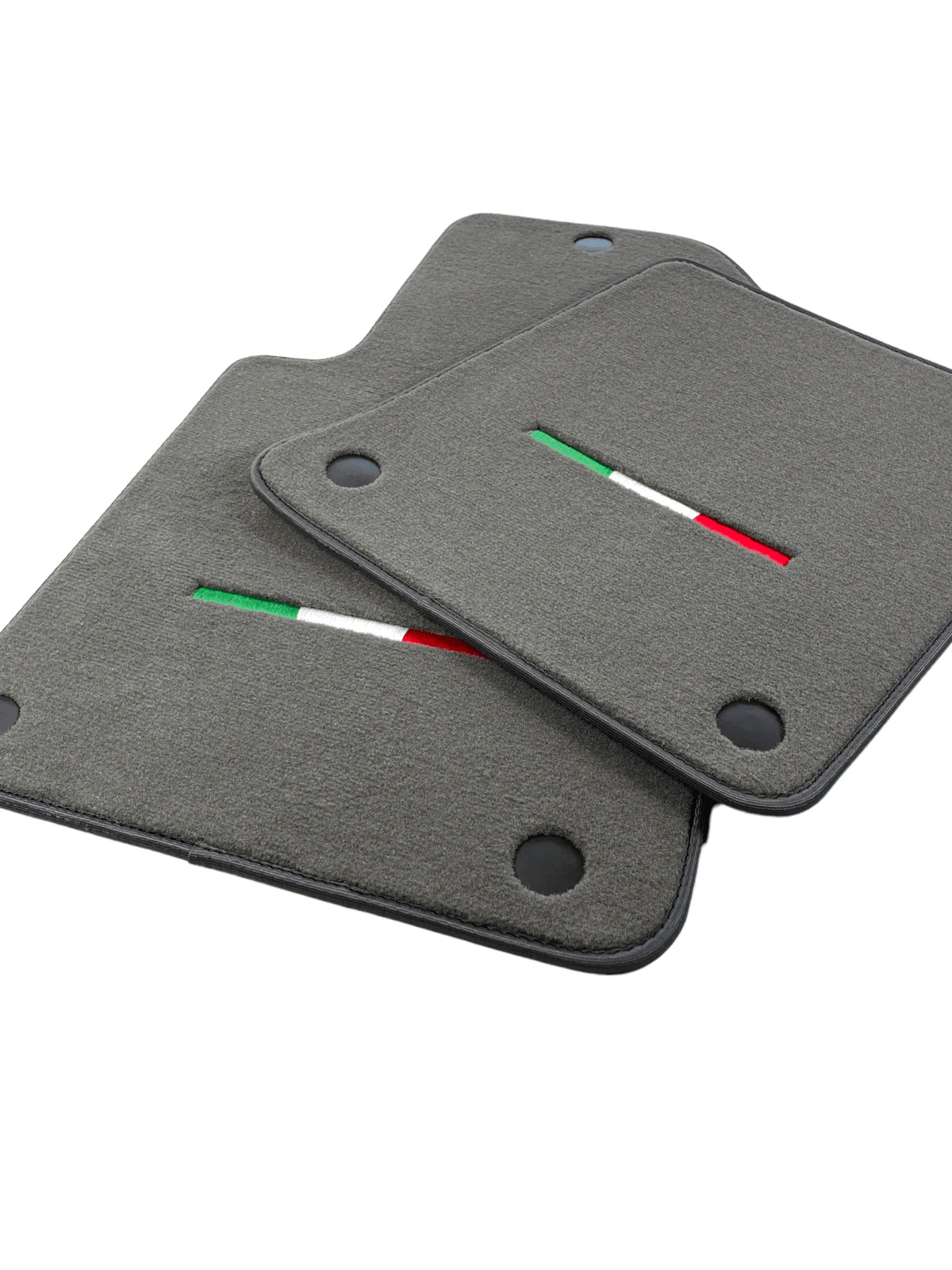Gray Floor Mats For Ferrari 599 Coupe 2006-2012 Italian Edition - AutoWin
