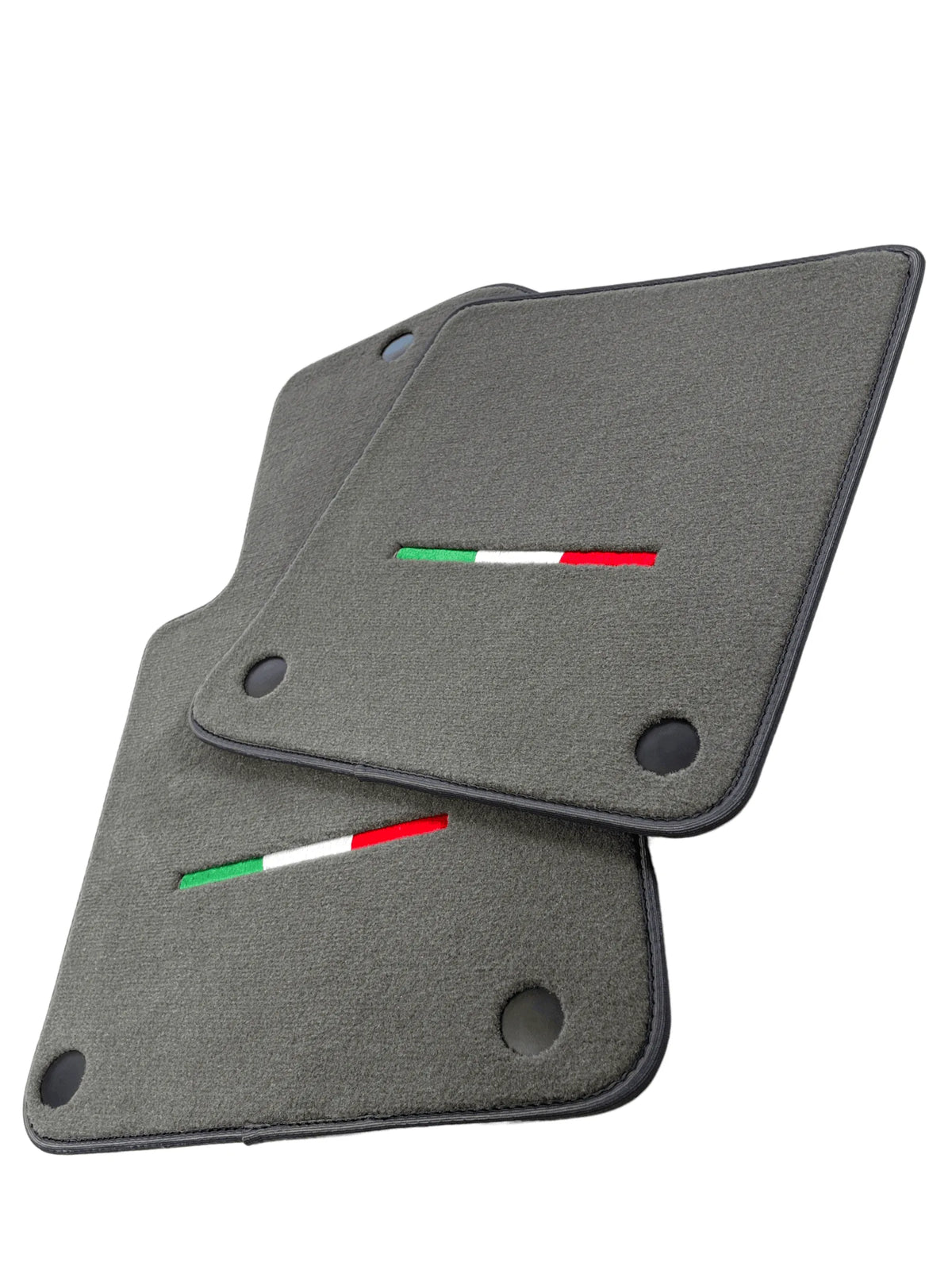 Gray Floor Mats For Ferrari 599 Coupe 2006-2012 Italian Edition - AutoWin