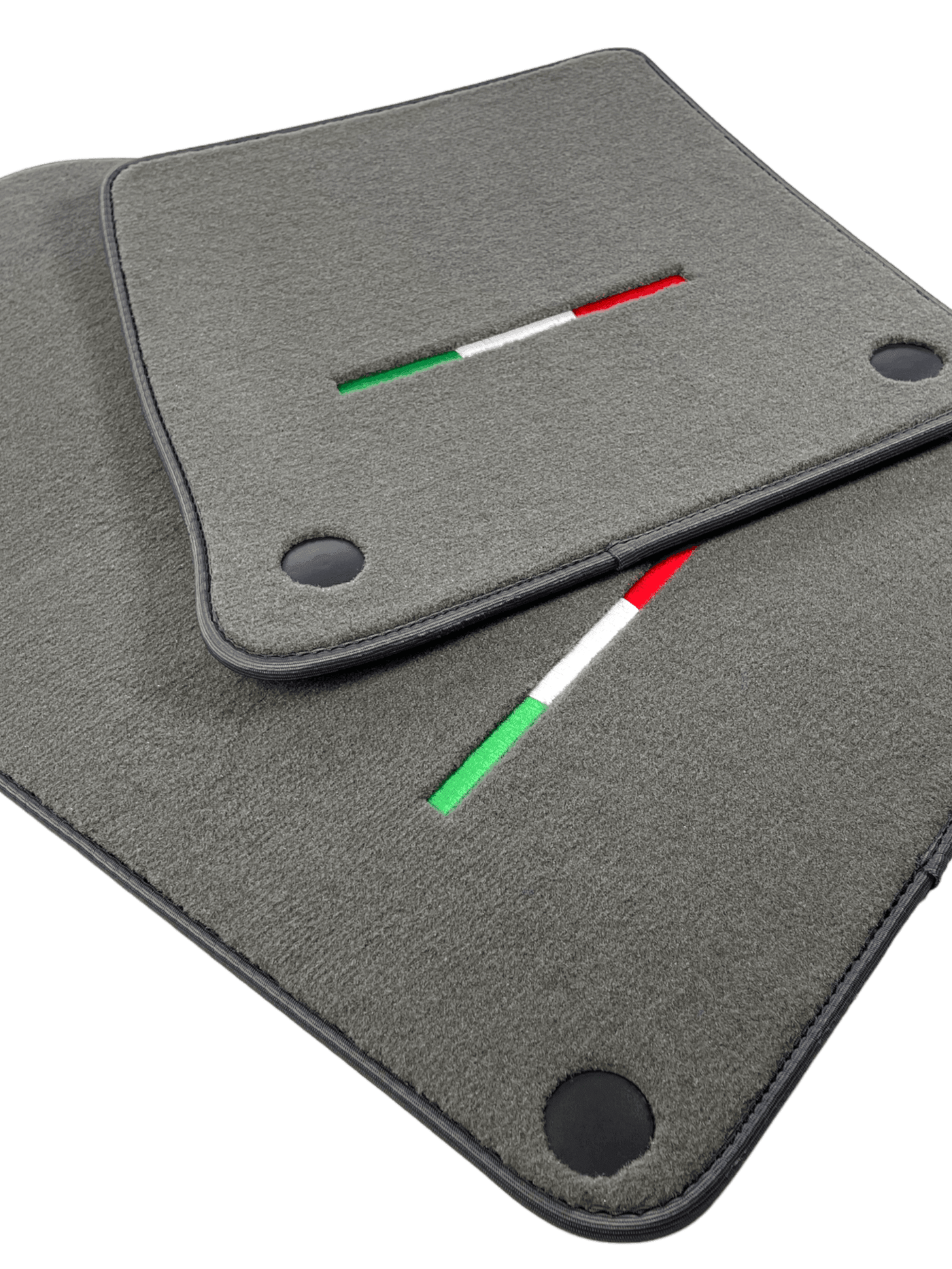 Gray Floor Mats For Ferrari 612 Scaglietti 2005-2011 Italian Edition - AutoWin