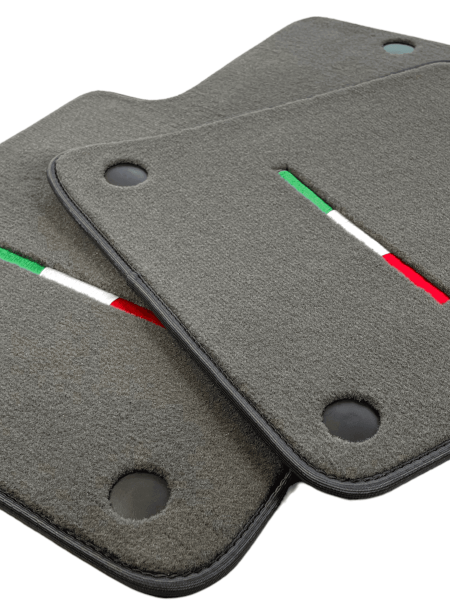 Gray Floor Mats For Ferrari 612 Scaglietti 2005-2011 Italian Edition - AutoWin