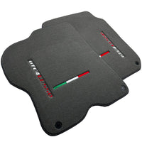 Gray Floor Mats For Ferrari GTC4 Lusso (2016-2023) Italian Edition - AutoWin