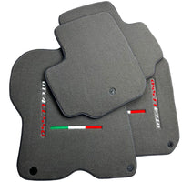 Gray Floor Mats For Ferrari GTC4 Lusso (2016-2023) Italian Edition - AutoWin