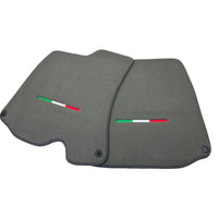 Gray Floor Mats For Ferrari Portofino (2018-2023) Italian Edition - AutoWin