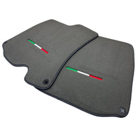 Gray Floor Mats For Ferrari Portofino (2018-2023) Italian Edition - AutoWin