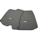 Gray Floor Mats For Ferrari Portofino (2018-2023) Italian Edition - AutoWin