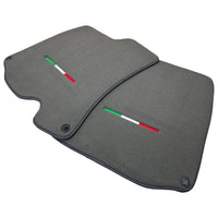 Gray Floor Mats For Ferrari Portofino (2018-2023) Italian Edition - AutoWin