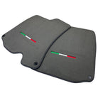 Gray Floor Mats For Ferrari Roma (2021-2024) Italian Edition - AutoWin