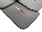 Gray Floor Mats For Maserati Coupé (2001-2007) Italy Edition - AutoWin