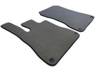 Gray Floor Mats For Mercedes-Benz R129 (1989-2001) Black Trim - AutoWin