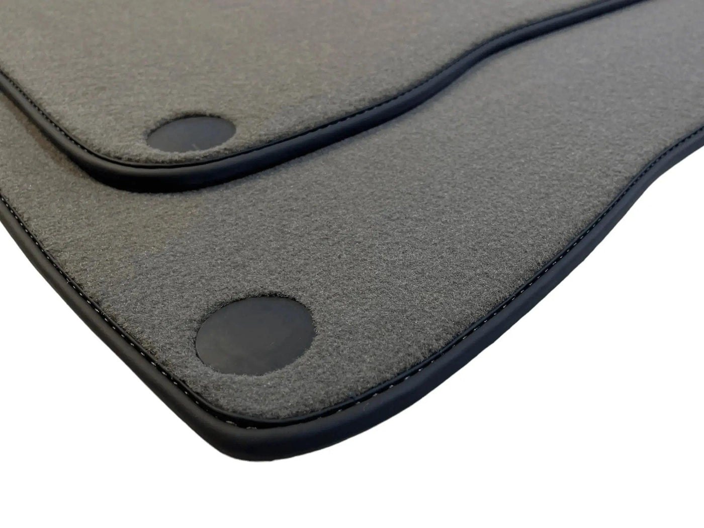Gray Floor Mats For Mercedes-Benz R170 (1996-1998) Black Trim - AutoWin