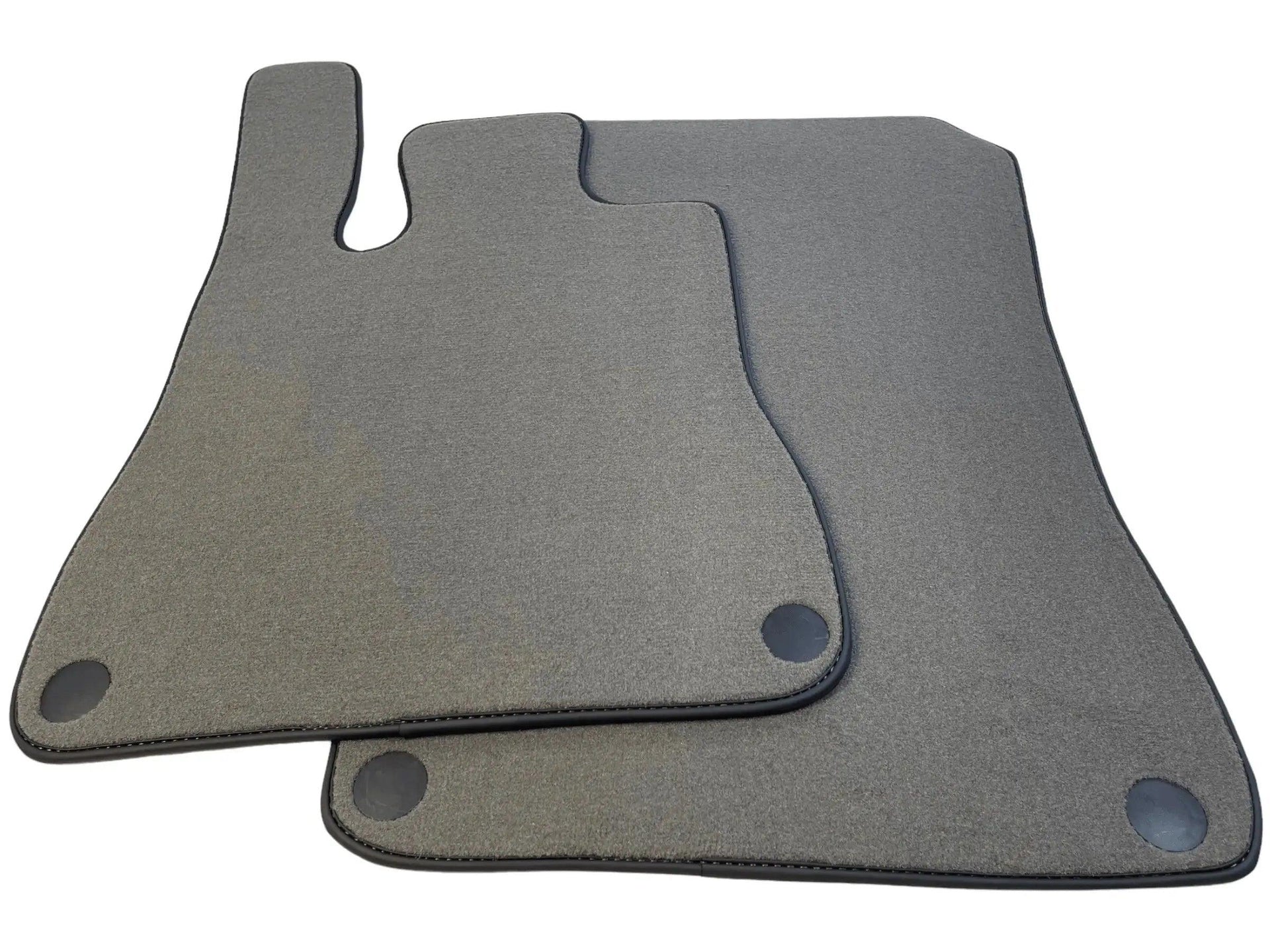Gray Floor Mats For Mercedes-Benz R170 (1996-1998) Black Trim - AutoWin