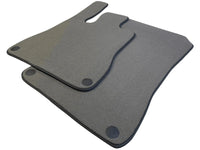 Gray Floor Mats For Mercedes-Benz R170 (1996-1998) Black Trim - AutoWin