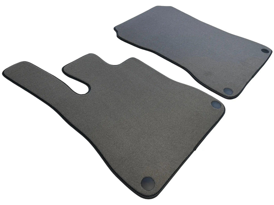 Gray Floor Mats For Mercedes-Benz R170 (1998-2000) Black Trim - AutoWin