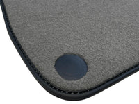 Gray Floor Mats For Mercedes-Benz R171 (2004-2011) Black Trim - AutoWin