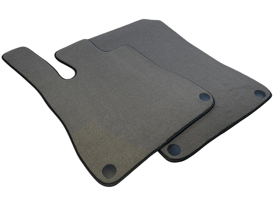 Gray Floor Mats For Mercedes-Benz R171 (2004-2011) Black Trim - AutoWin