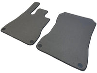Gray Floor Mats For Mercedes-Benz R171 (2004-2011) Black Trim - AutoWin