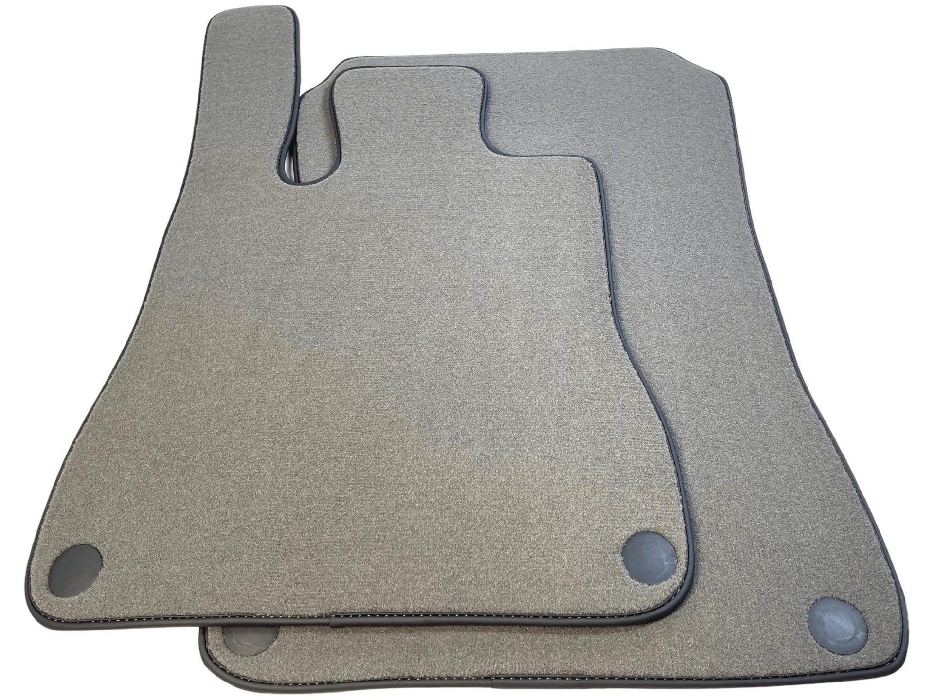Gray Floor Mats For Mercedes-Benz SL R232 (2022-2023) Black Trim - AutoWin