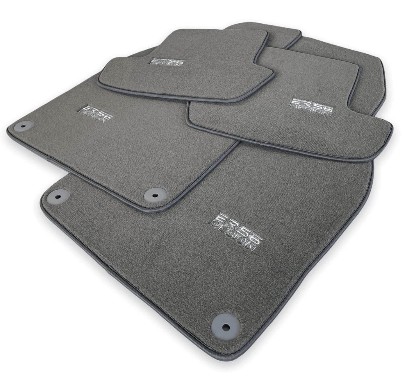 Gray Floor Mats for Porsche Cayenne (2003-2010) | ER56 Design - AutoWin