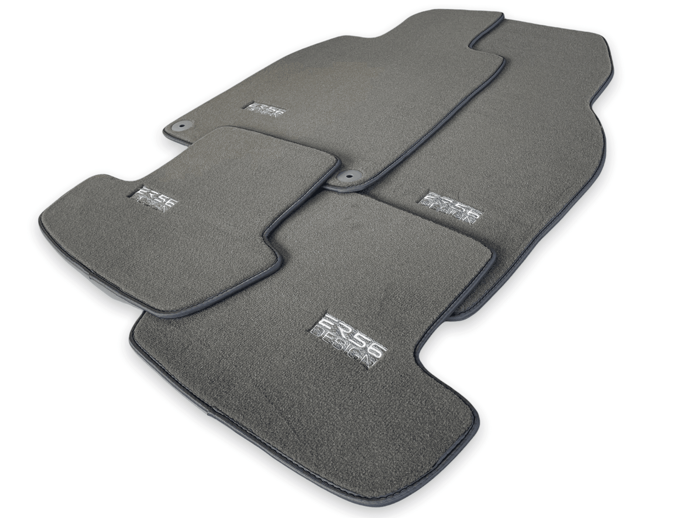 Gray Floor Mats for Porsche Cayenne (2018-2023) | ER56 Design - AutoWin