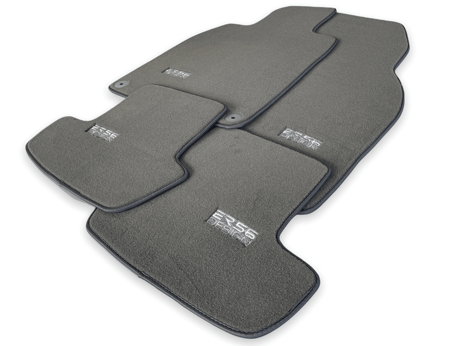 Gray Floor Mats for Porsche Cayenne (2018-2023) | ER56 Design - AutoWin