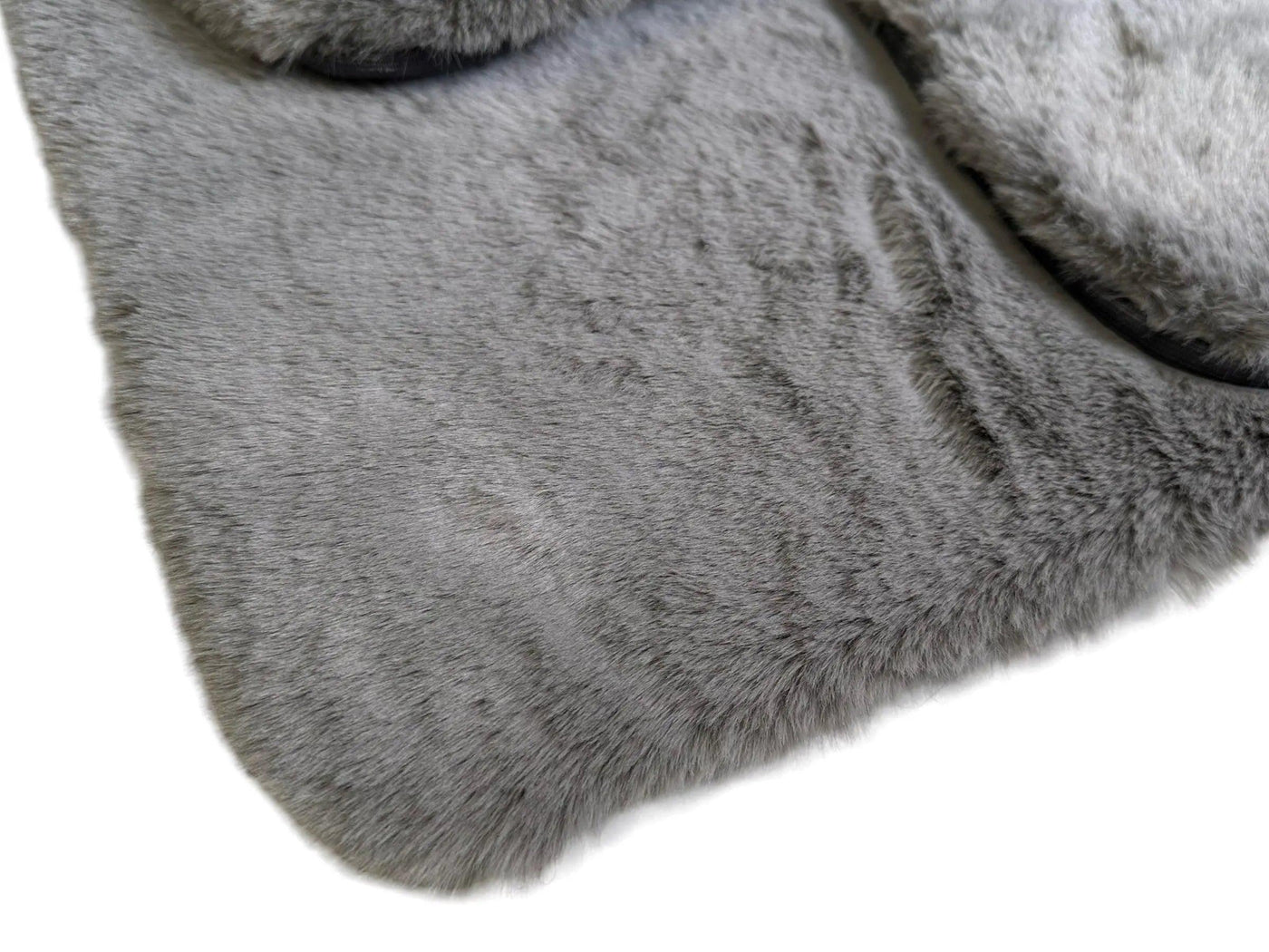 Gray Sheepskin Floor Mats For Bentley Flying Spur (2005-2013) Er56 Design Brand - AutoWin