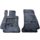 Gray Sheepskin Floor Mats for Mercedes Benz GLC-Class X254 SUV 300e 4Matic (2023-2024) | ER56 Design - AutoWin