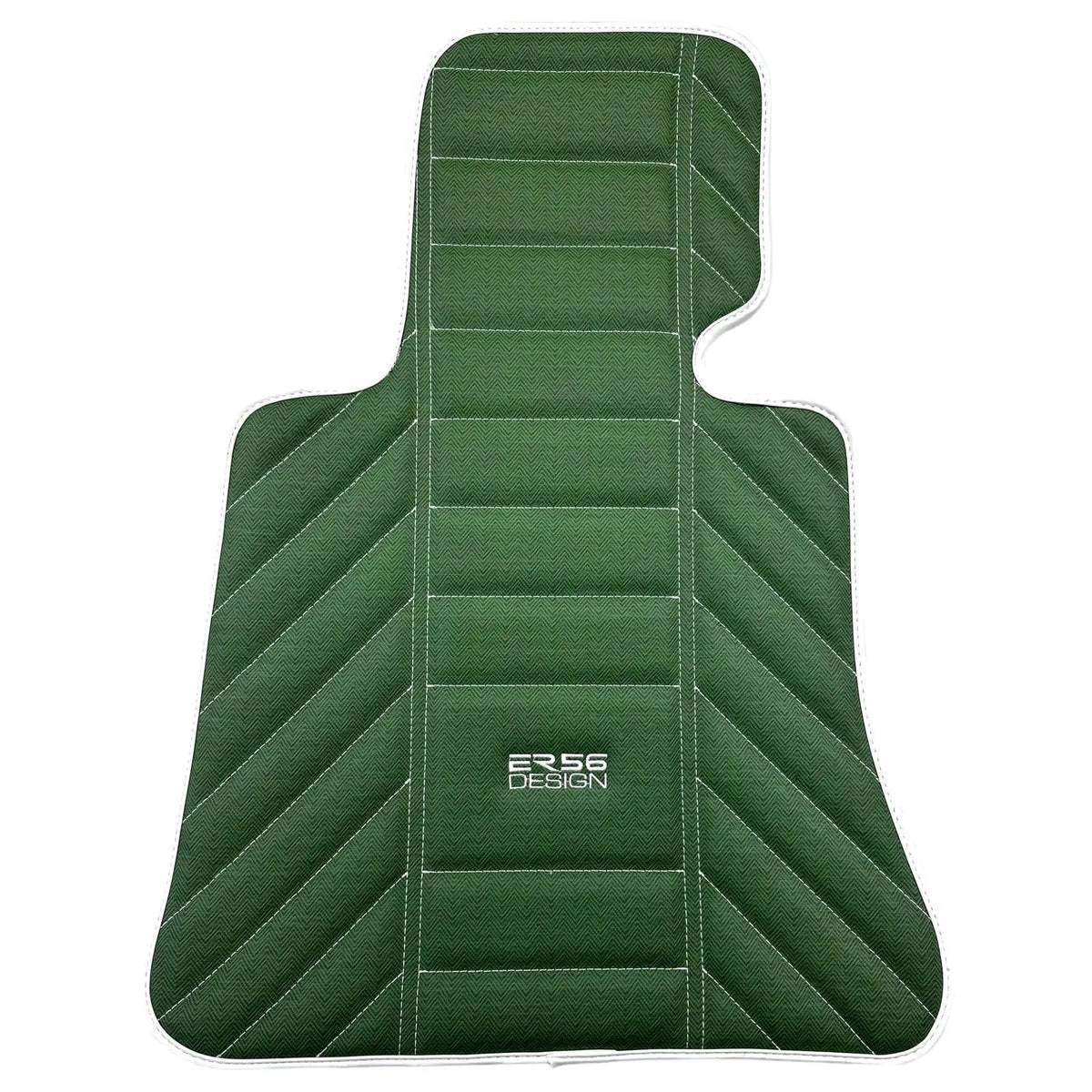 Green Leather Floor Mats For Rolls Royce Black Badge Ghost Series II (2021-2024)
