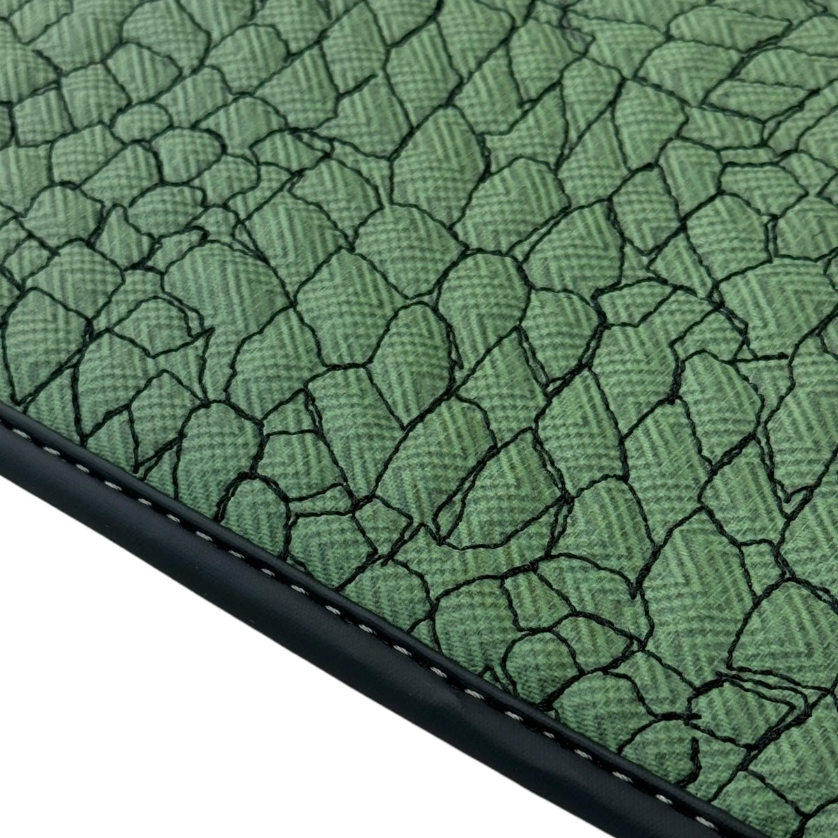 Green Leather Floor Mats for Rolls-Royce Ghost Series II (2021-2024)