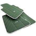 Green Leather Floor Mats For Rolls Royce Shadow 1965-1977 - AutoWin