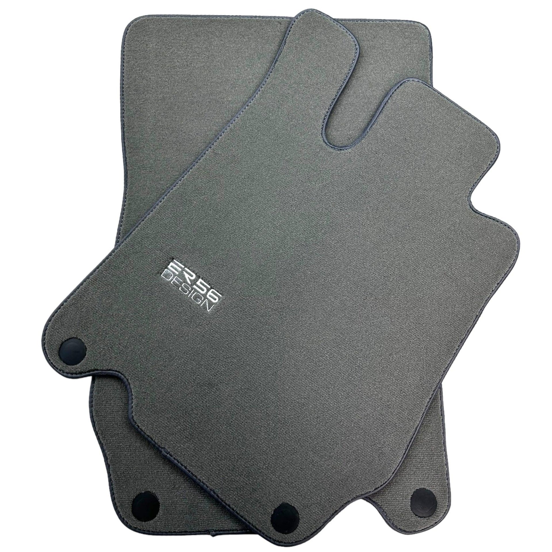 Grey Floor Mats For Mercedes-Benz SL-Class R230 (2001-2012) | ER56 Design - AutoWin