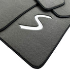 Grey Floor Mats for Mini Cooper / One R53 (2001-2007) Cooper S - AutoWin