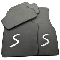 Grey Floor Mats for Mini Cooper / One R53 (2001-2007) Cooper S - AutoWin