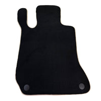 Black Floor Mats For Mercedes-Benz C-Class W204 (2007-2014) - AutoWin