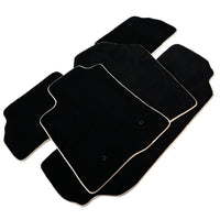 Black Floor Mats For Toyota Corolla Verso (2004-2009) - AutoWin