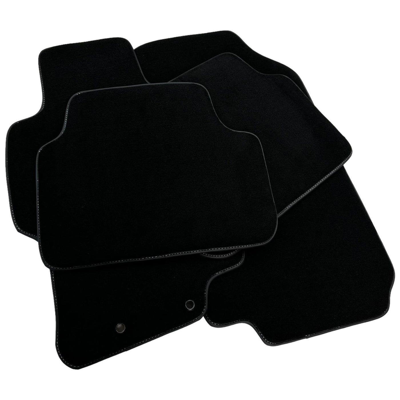 Black Floor Mats For Honda Accord (2002-2008) - AutoWin