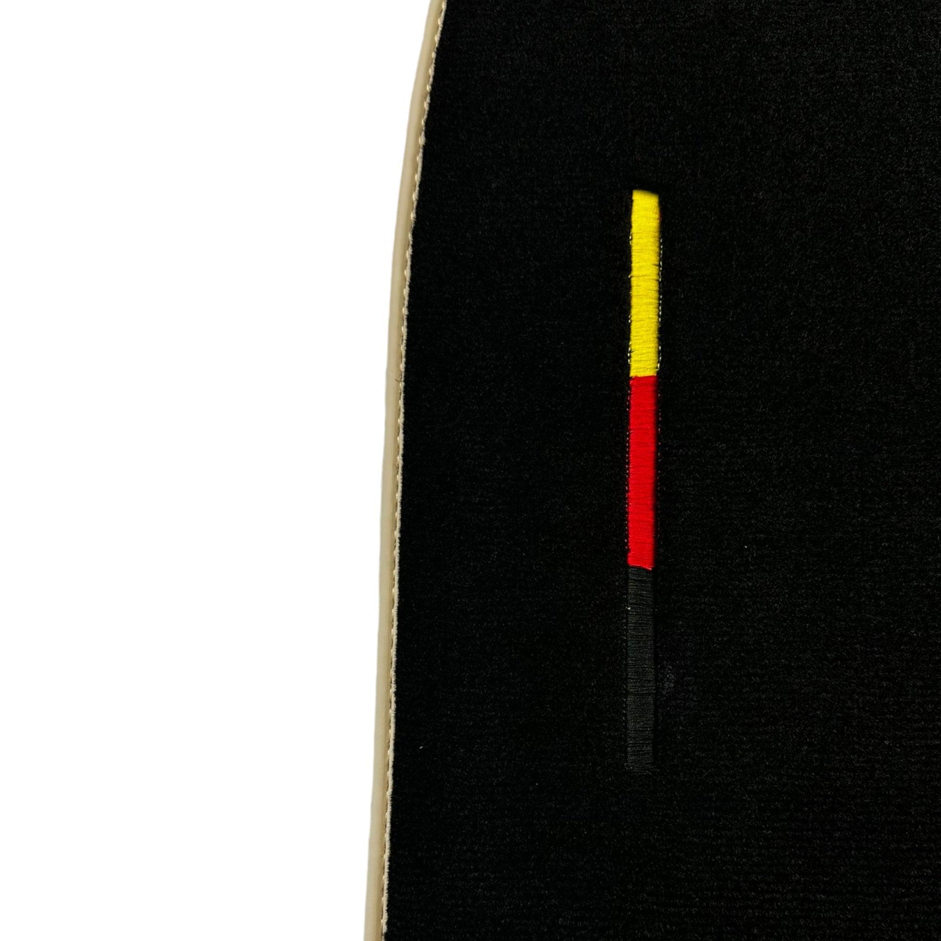 Black Floor Mats for Porsche 991 (2012-2019) - AutoWin