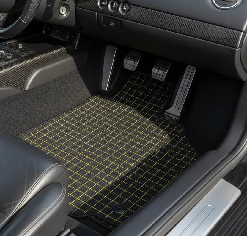Interior look of floor mats for Lamborghini Murcielago (2001-2010)