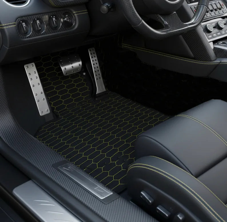 Interior look of floor mats for Lamborghini Murcielago (2001-2010)