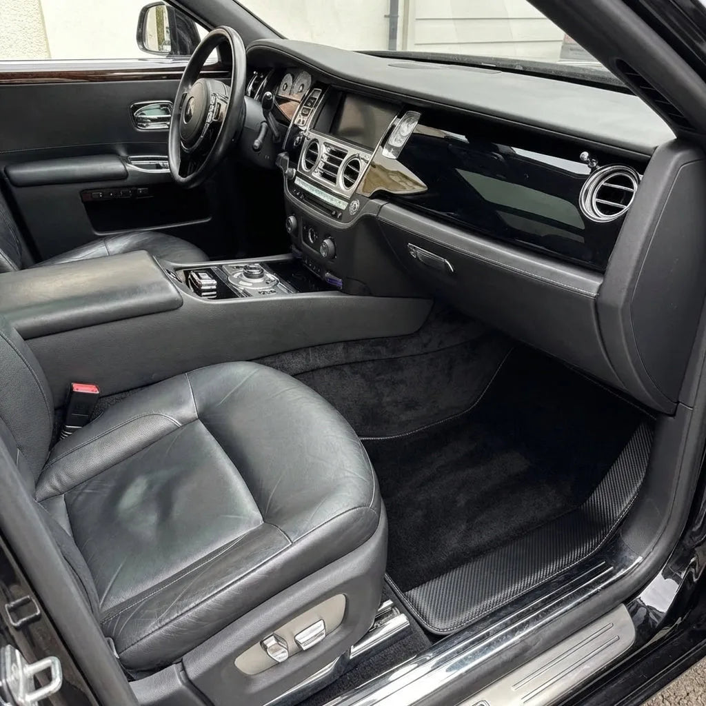 Interior look of floor mats for Rolls Royce Ghost Series II (2021-2024)