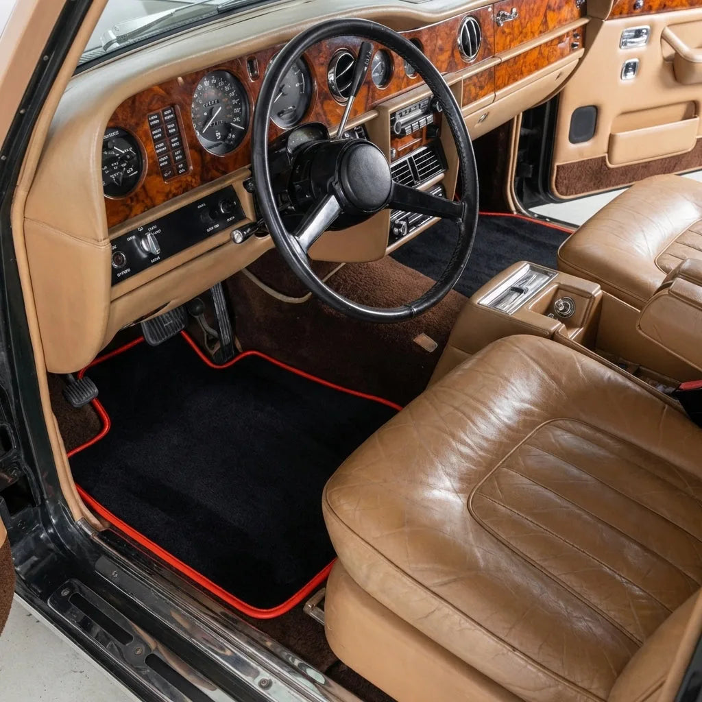 Interior look of floor mats for Rolls Royce Wraith (2013–2023)