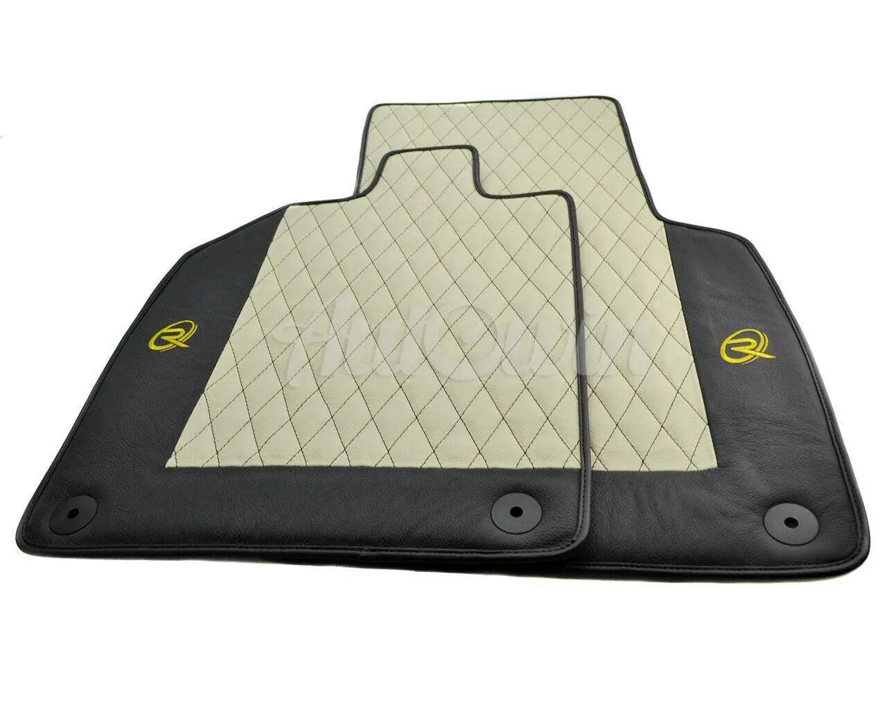 Leather Floor Mats for Audi R8 2007-2015 - AutoWin