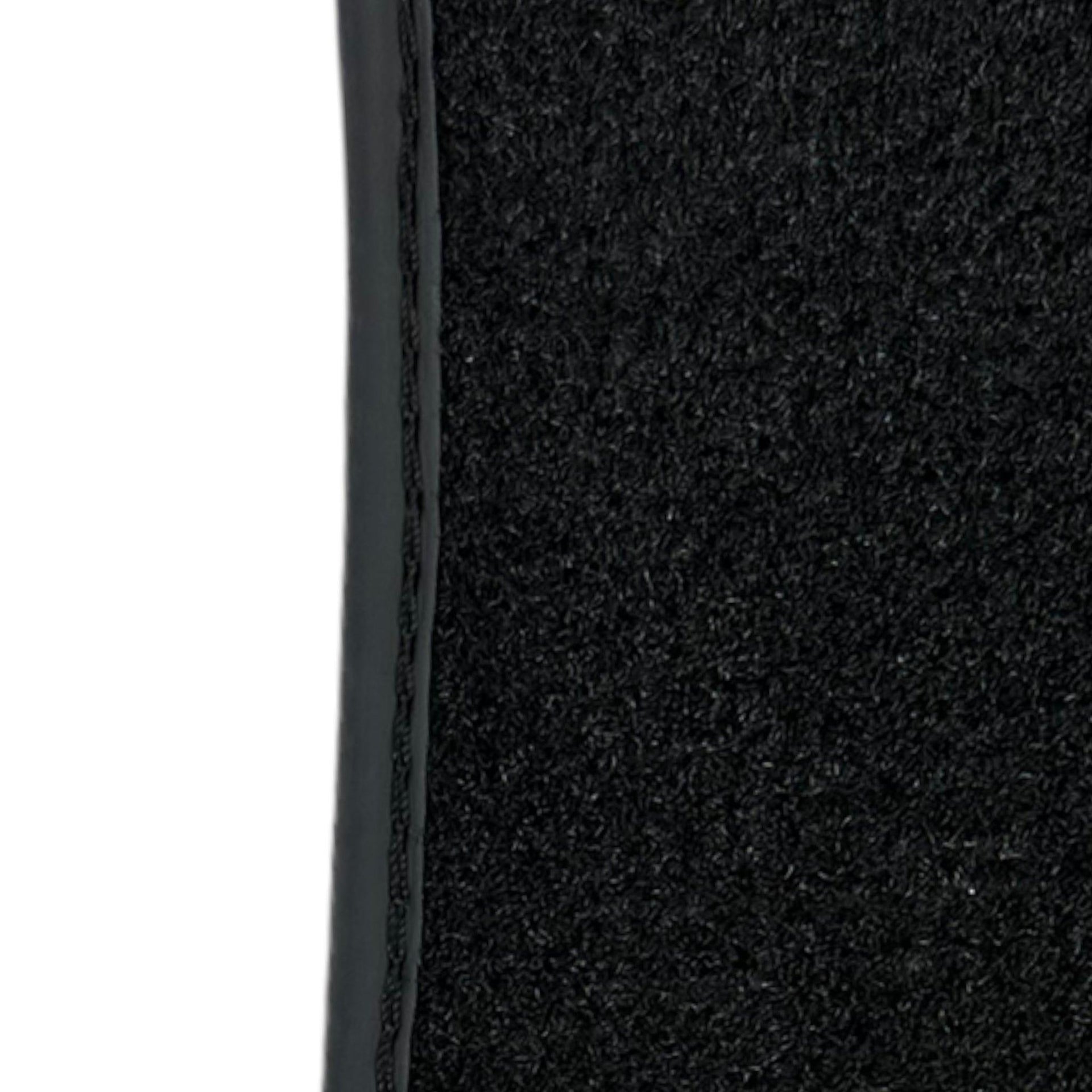 Leather Floor Mats for Ferrari California T (2015-2018) Black Sewing ER56 Design - AutoWin