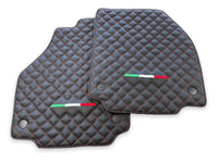 Leather Floor Mats For Ferrari F8 Spider 2019-2022 Italian Edition