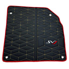 Leather Floor Mats for Lamborghini Aventador SVJ Limited Edition - AutoWin
