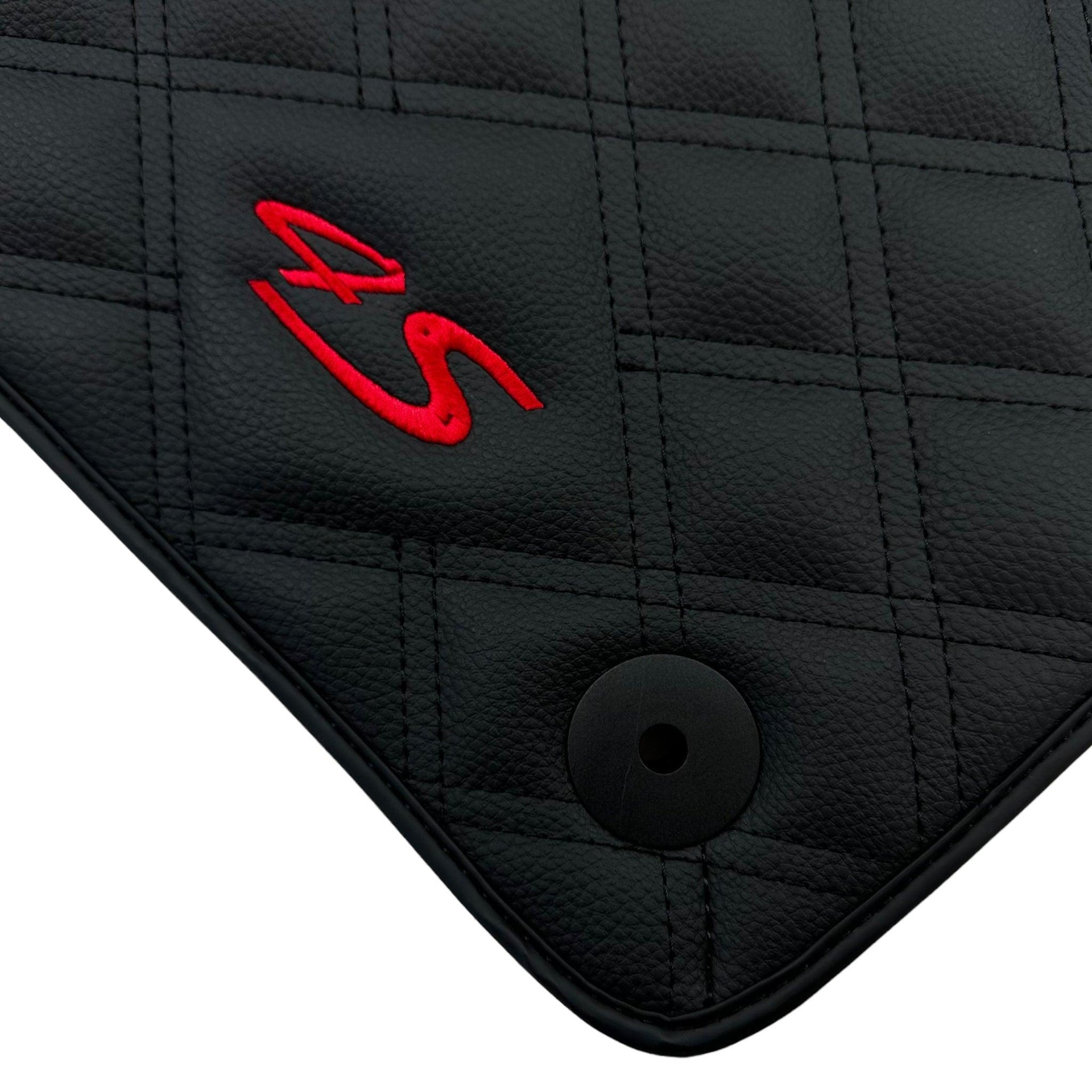 Leather Floor Mats For Porsche Panamera (2009-2016) - AutoWin