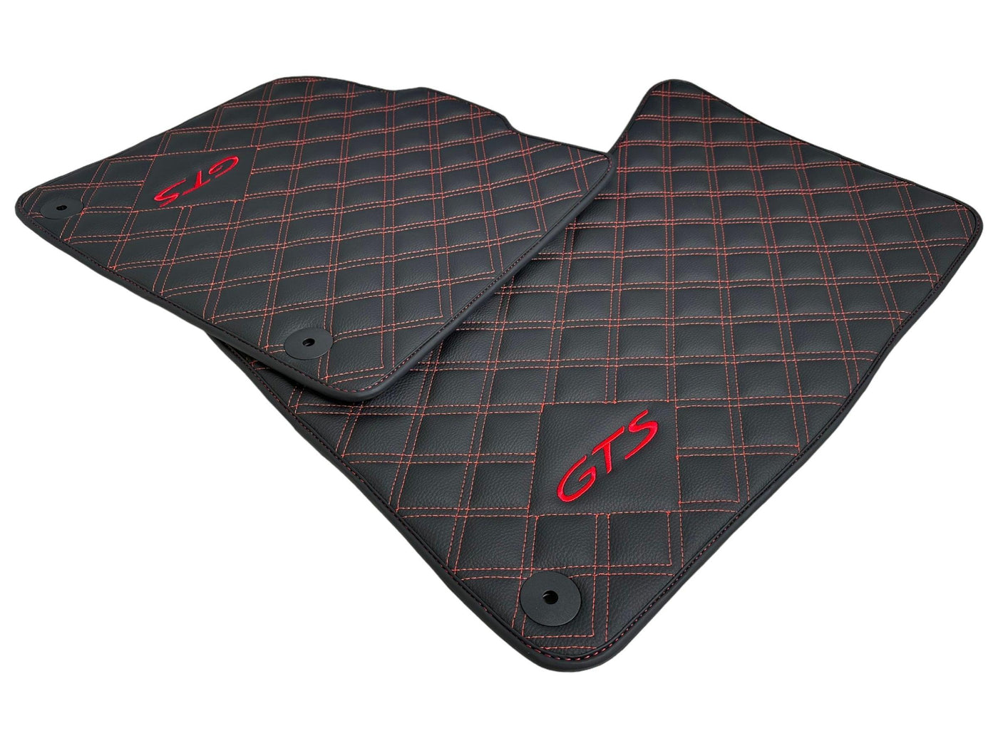 Leather Floor Mats for Porsche Panamera (2017-2023) - AutoWin