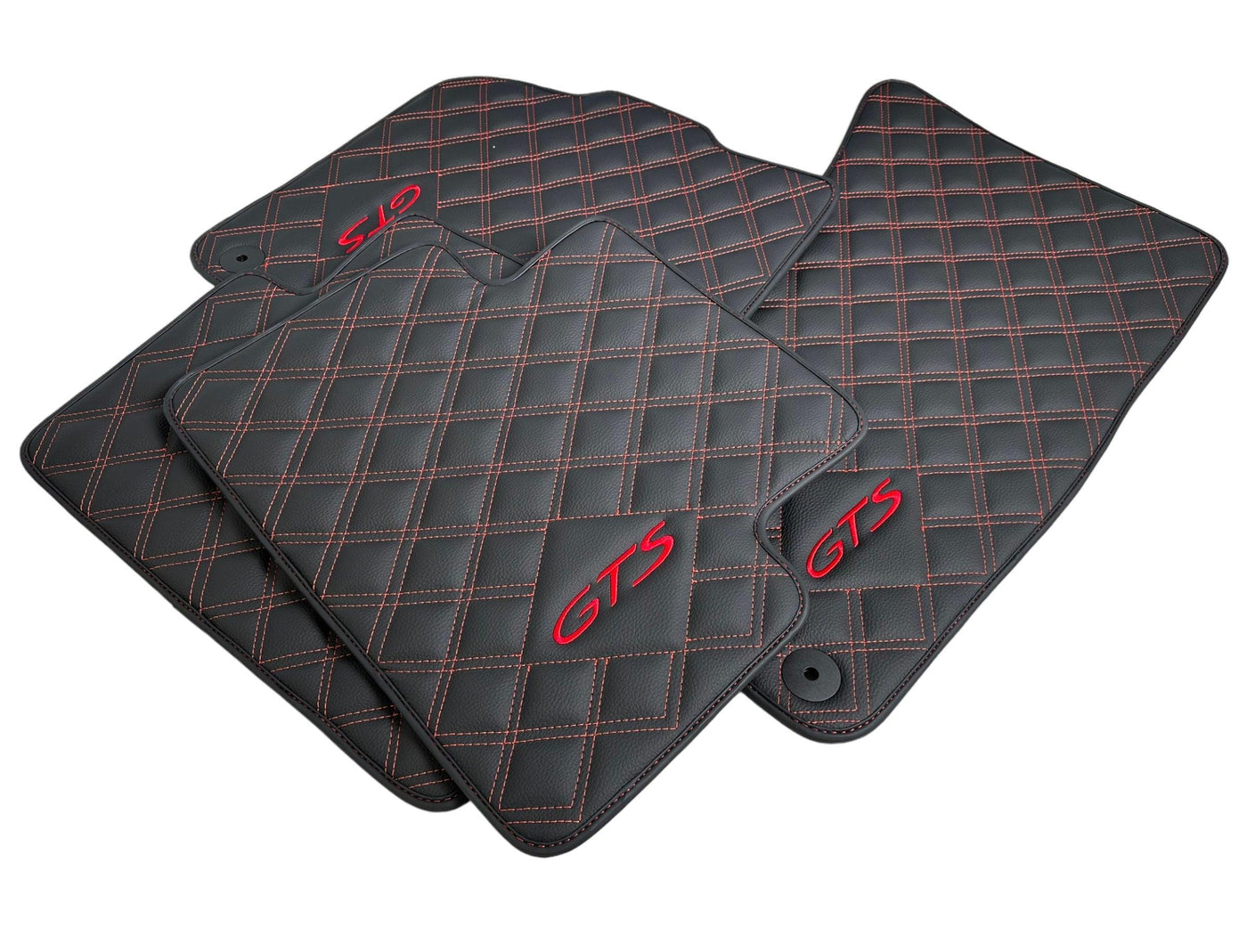 Leather Floor Mats for Porsche Panamera (2017-2023) - AutoWin